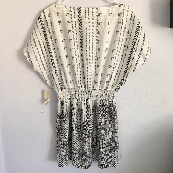 FOREVER 21 aztec print tunic top elasticated waist - Picture 4 of 6